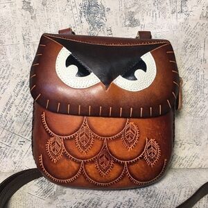 OWL HANDBAG - Leather by Wild Wings